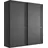 Schwebetürenschrank Göteborg 197,3 x 220 x 67 cm Grau