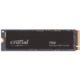 Crucial T500 SSD 2TB PCIe Gen4 NVMe M.2 Interne SSD, bis 7400MB/s, für Gaming und Programme, kompatibel mit Laptop und Desktop, Microsoft DirectStorage - CT2000T500SSD8