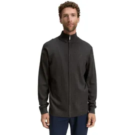 Tom Tailor Herren Strickjacke BASIC KNIT JACKET in Blau M