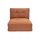 miliboo Schlafsessel SALLY 1-Sitzer 75 x 90 x 80 cm Rot mit Kissen