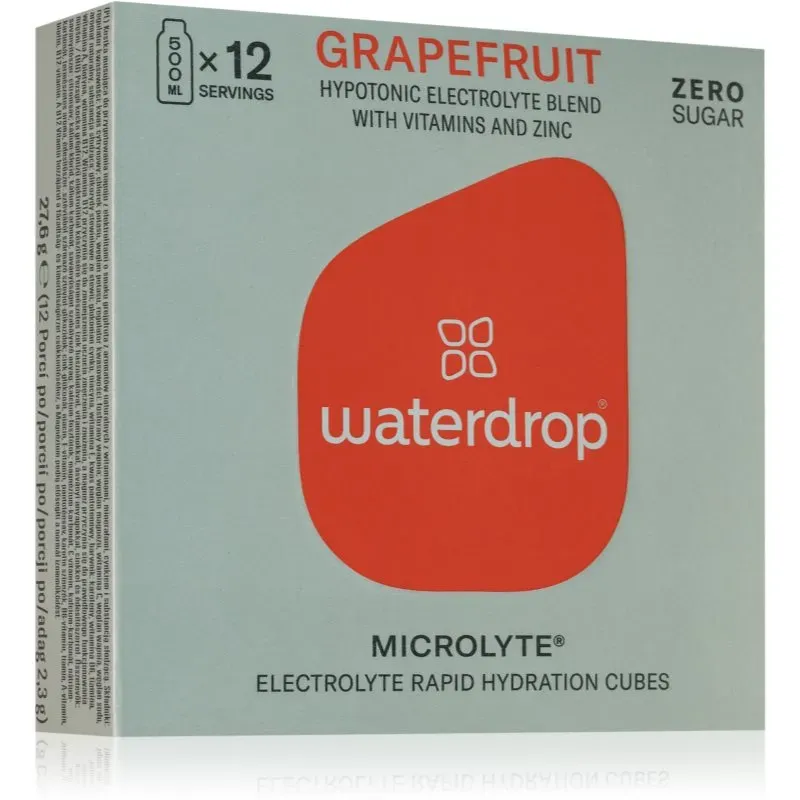 Waterdrop Microlyte Sportgetränk mit Elektrolyten Geschmack Grapefruit 12 St.