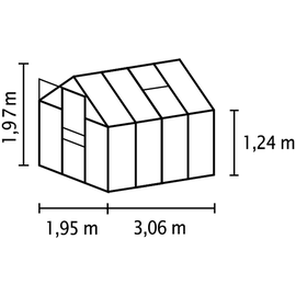 Vitavia Calypso 5800 Alu grau HKP 4 mm 5,80 m²