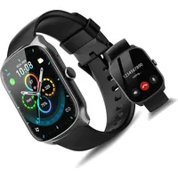 Stecei Smartwatch Herren Damen, 1.95" Fitnessuhr mit Telefonfunktion, Pulsmesser und Schlafmonitor