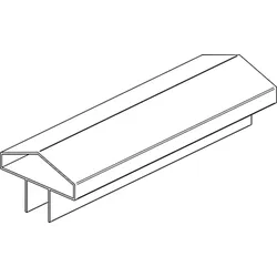 Osmo Abschlussprofil Multi-Fence-Alu