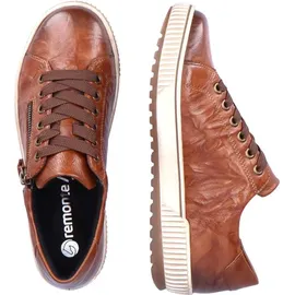 REMONTE Komfort Schnürschuhe in Braun 41