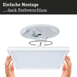 Paulmann Atria Shine 1 eckig 298x298mm 15,7W 2100lm 3000 - 6500K weiß