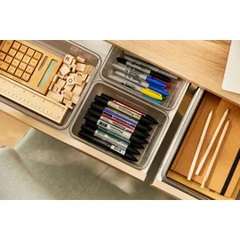 Rotho Korb Linus A4 Kunststoff Grau Anthrazit XL (Extra Large)