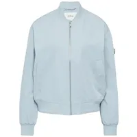 S.Oliver Relaxed Fit Blouson mit Rippbündchen, Hellblau, 44