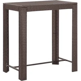 vidaXL Gartenbar-Set 5-tlg. Braun