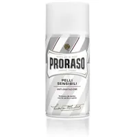 Proraso White Shaving Foam 50ml - Pelli Sensibili Anti-Irritazione Rasierschaum, 1er Pack (1 x 50 ml)