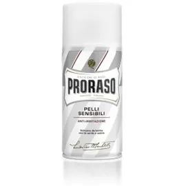 Proraso White Shaving Foam 50ml - Pelli Sensibili Anti-Irritazione Rasierschaum, 1er Pack (1 x 50 ml)