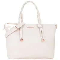 Valentino Scarlett RE Handbag Synthetik Ecru
