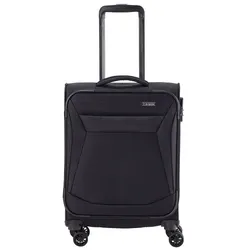 Travelite Chios 4 Rollen Kabinentrolley 55 cm  schwarz
