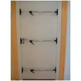 Glück Türspanner Metall 65-110 weiß