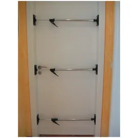 Glück Türspanner Metall 65-110 weiß