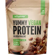 Vit4ever Yummy Vegan Protein Praline/Nougat Shake 908 g
