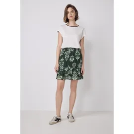 street one studio Sommerrock Damen Floral Grün 36