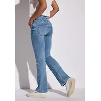 STREET ONE Damen A378429 Bootcut Jeans, Light Blue Random,