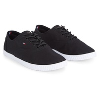 Tommy Hilfiger Canvas Lace Up, FW0FW07805BDS - Schwarz