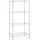 Royal Catering Steckregal Stahl 90 x 45 x 180 cm silberfarben