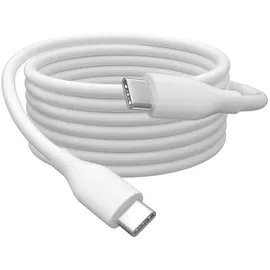 Digitus USB-C Silikon Anschlusskabel, 0,5m, weiß