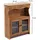 creedwood Wandregal 60 x 73 x 19 cm Natur