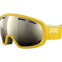 POC Fovea Wintersportbrille Schwarz Unisex Spiegel, Gelb Sphärisches Brillenglas