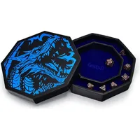 glassstaff Crit Stones Dice Arena Würfelteller Blue