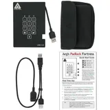 Apricorn Aegis Padlock Fortress 256 GB USB 3.0 Schwarz A25-3PL256-S256F