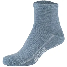 Mustang Kurzsocken 6er Pack Stone Mix 35-38