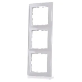 Berker Rahmen 3-fach S.1, polarweiß glänzend