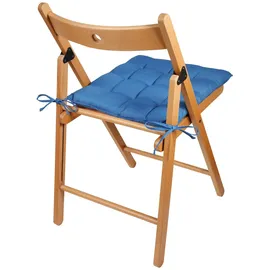 NatureMark Stuhlkissen 40 x 40 cm Blau