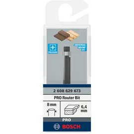 Bosch Bündigfräser Ø 6,4 mm 1 Stück