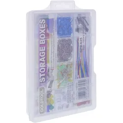 InLine Kleinteilebox - 11 Fächer - Abmessungen: 194x130x35mm - transparent