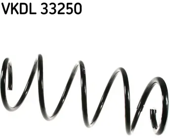 SKF Fahrwerksfeder vkdl33250 Vorderachse für RENAULT