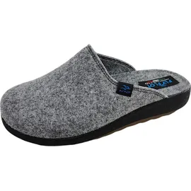 FLY FLOT Hausschuh Wollfilz Grau 41