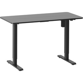 Equip ERGO Elektrisches-Sitz-Steh-Tischgestell, mit Tischplatte, schwarz
