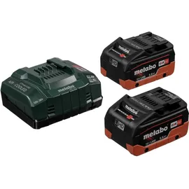 Metabo Basis-Set LiHD 18 V 2 x 5,5 Ah + Schnellladegerät 685122000
