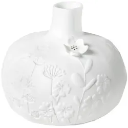 räder Vase Blumengarten Porzellan weiß 0017519