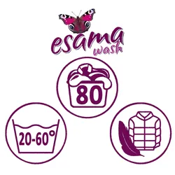 Esama Daunenwaschmittel 5x1L Wäschebalsam, Lang Rückfettend, SWISS MADE ES00005-06