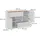 Vicco Betti 120 x 84 cm Weiß/Sonoma