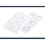 Silikomart srl Plissé 23 Silikonform, Silikon