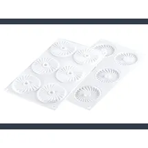 Silikomart srl Plissé 23 Silikonform, Silikon