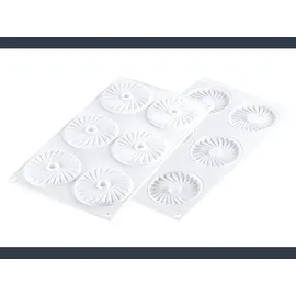 Silikomart srl Plissé 23 Silikonform, Silikon