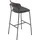 Möbel Kraft Barhocker 2er-Set ¦ schwarz ¦ Maße (cm): B: 45,5 H: 93,5