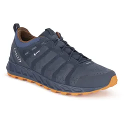AKU Alltag-Travelschuhe Rapida Evo GTX (Suede Leder, wasserdicht) blau/orange Herren