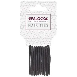 Efalock Haargummi klein schwarz 10 Stück