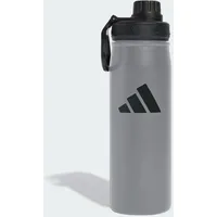 Adidas Metal Bottle Screw Top 0.6 Liter schwarz|grau One