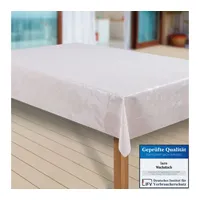 Laro Wachstuch-Tischdecke Abwaschbar Garten-Tischdecke Wachstischdecke PVC Plastik-Tischdecken Eckig Meterware