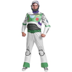 Metamorph Kostüm Toy Story – Buzz Lightyear Classic Kostüm, Authentisches Astronautenkostüm aus den Toy-Story-Filmen weiß